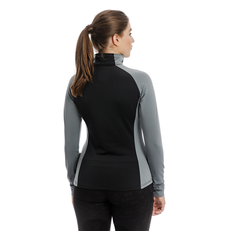 Horseware Thea Ladies Tech Quarter Zip Fleece - Black-1